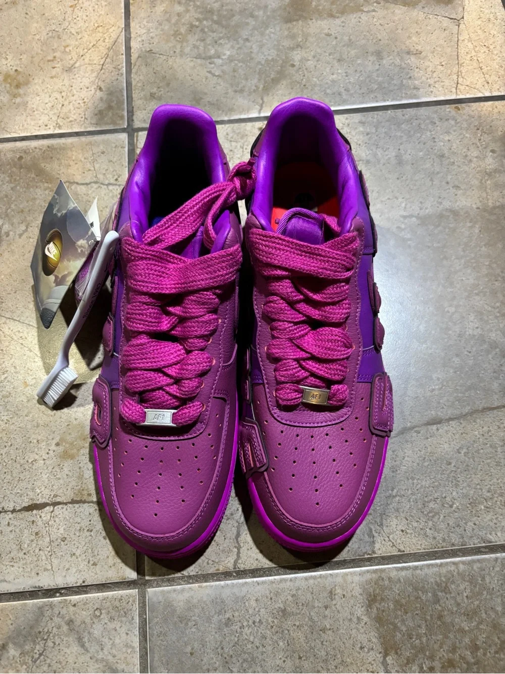 Nike Air Force cpfm purple